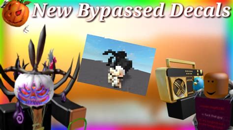 Roblox Bypassed Decals Codes 09 2021 92a