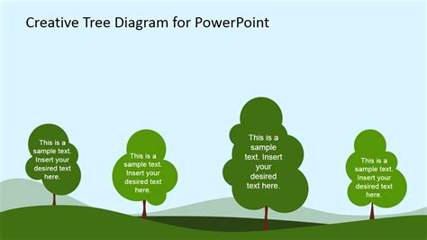 Creative Tree Diagram Powerpoint Template Slidemodel