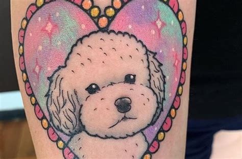 The 14 Cutest Dog Tattoos For True Poodle Lovers Page 3 Of 3 Petpress