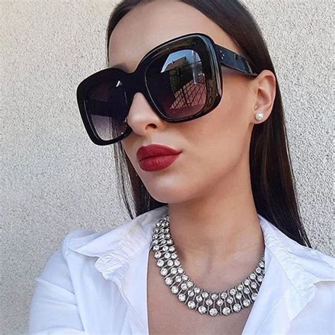 2017 fashion square sunglasses women retro brand designer sun glasses for female new summer
