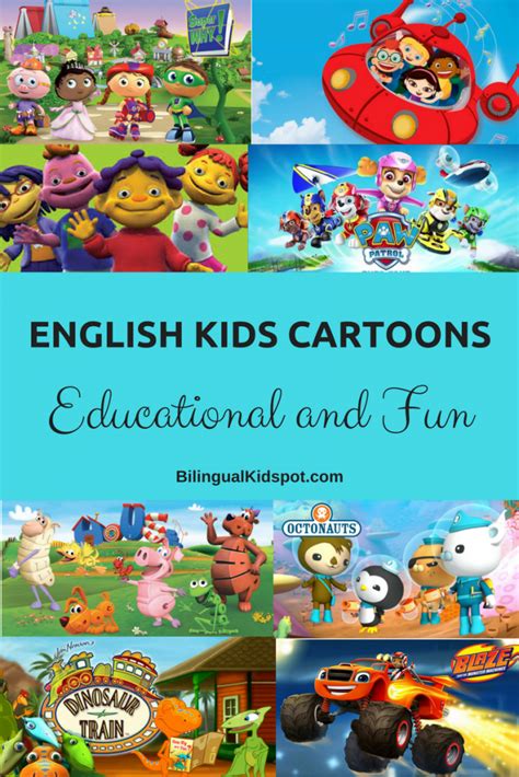 Top 10 Educational Cartoons For Kids In English