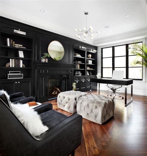 20+ Masculine Home Office Designs, Decorating Ideas | Design Trends