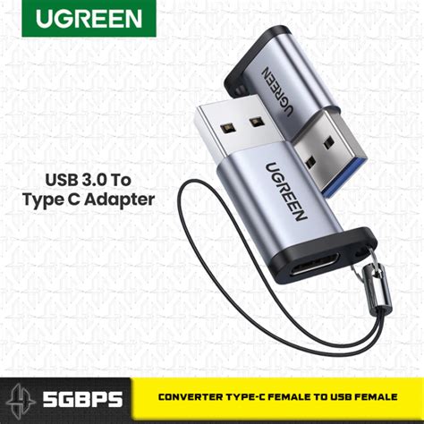 Ugreen 50533 Converter Usb Type C Female To Usb 30 Male Adapter Lazada Indonesia