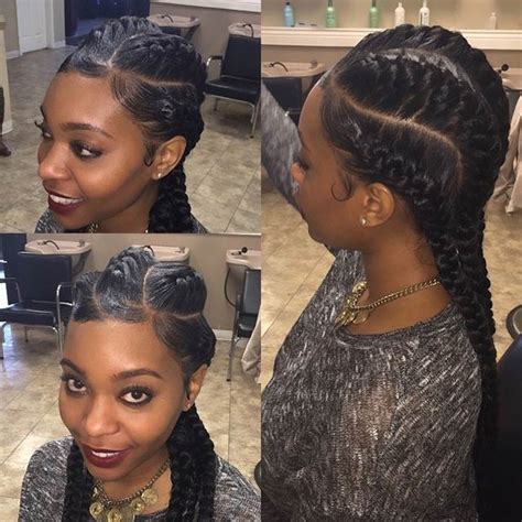 51 Goddess Braids Hairstyles for Black Women | Page 3 of 5 ...
