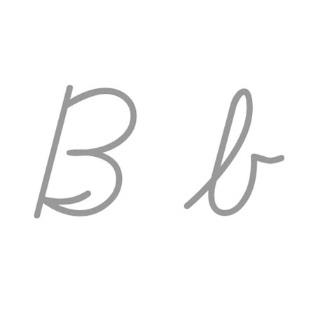 Print free large cursive letter p. How To Write A Cursive Lowercase b | Science Trends