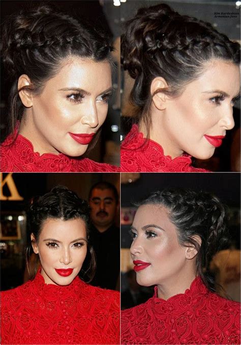 Kim kardashian showed off her new hair look on snapchat. Celebrities' Looks - Kim Kardashian Best Hair Styles 2014 ...