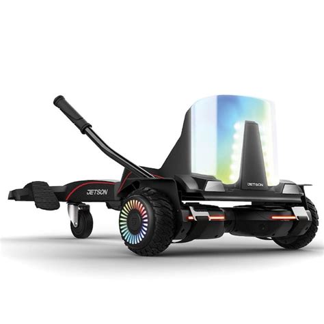 Jetson Force Light Up Extreme Terrain Hoverboard And Go Kart Combo