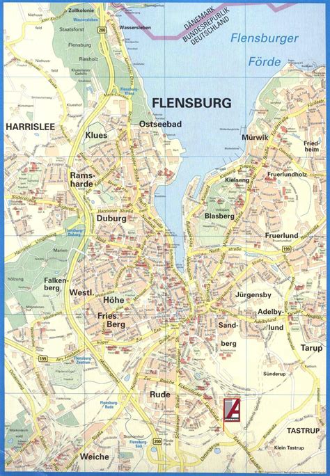 Ein großes angebot an eigentumswohnungen in flensburg finden sie bei immobilienscout24. Kaarten van Flensburg | Gedetailleerde gedrukte ...