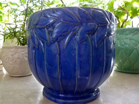 My McCoy- blue | Mccoy pottery vases, Collectible pottery, Antique pottery