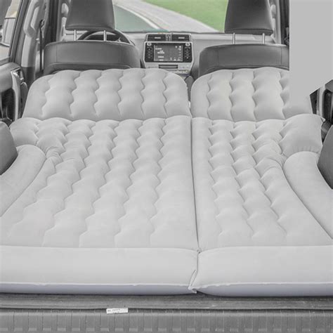 Unless you buy from a company that will airlift your bed from your campsite and bring you a new one that. Car Air Mattress Vehicle Inflatable Thickened Travel Bed ...