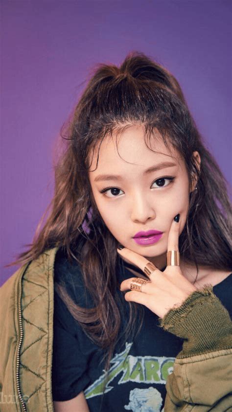 Jennie was born in anyang, south korea by the name jennie kim. Jennie Kim Wallpaper Cute : BLACKPINK JENNIE LOCKSCREEN ...
