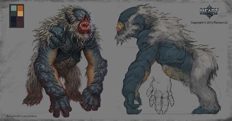 Image Result For Yeti Fantasy Curious Creatures Alien Creatures