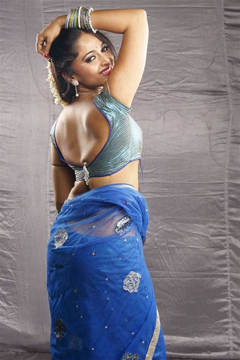 Anushka Spicy Saree Images In Vedam Movie No Water Mark Beautiful
