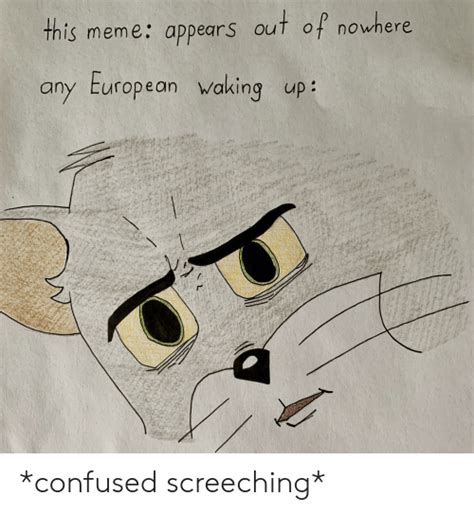 Is Meme Appears Out Of Nowhere Any European Waking Up