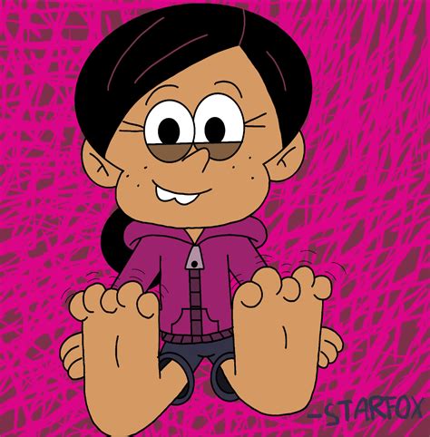 The Loud Booru Post 15379 Artist Request Barefoot Character Ronnie Anne Santiago Feet Looking