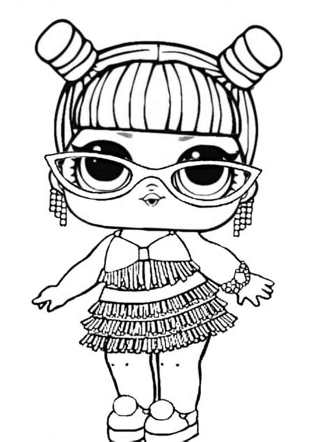 Ice Lol Surprise Doll Coloring Page Download Print Or Color Online