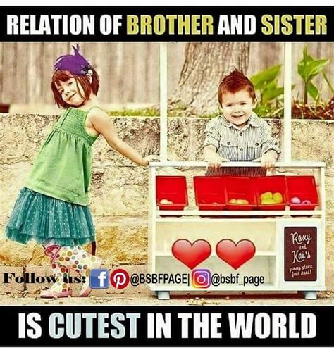 Tag Mention Share With Your Brother And Sister 💙💚💛👍 Sister Love Quotes