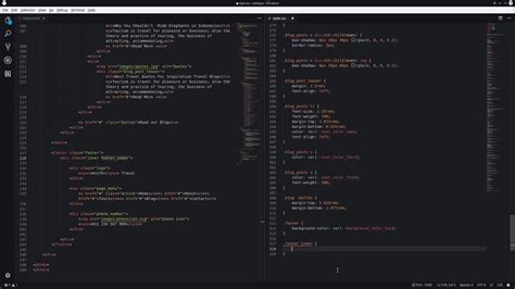 Figma to HTML: Code Up a Single-Page Design - Add the Footer