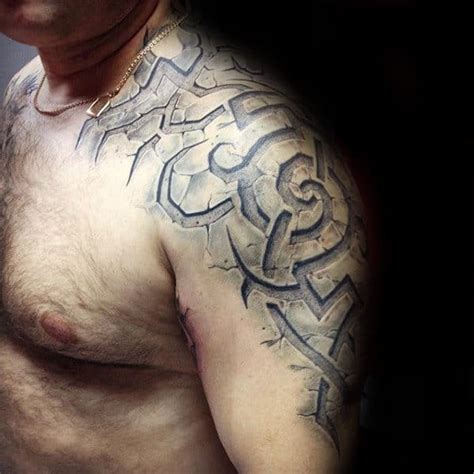 Greystone tattoo company is located at 69 mill st. 80 Stone Tattoo Designs For Men - Carved Rock Ink Ideas