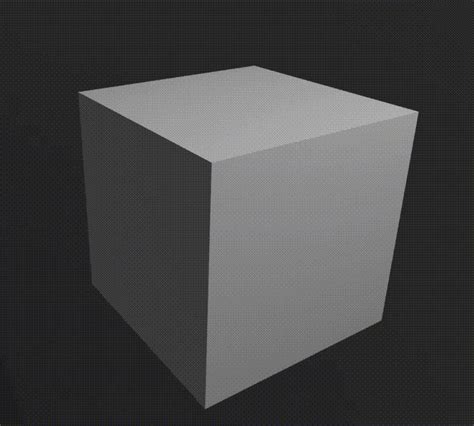 Rotating Cube Animated 