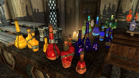 Radiant And Unique Potions And Poisons Hd At Skyrim Nexus Mods And