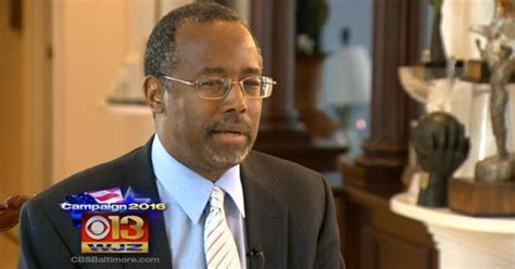 Dr Ben Carson Officially Announces Presidential Bid Cbs Baltimore