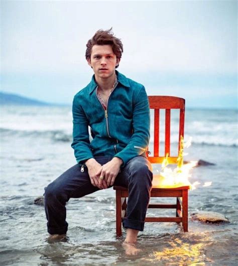 Behind tom holland's gq style fall cover shoot (2019) | ᵖᵃʳᵗ ². Hilarious Tom Holland Behind The Scenes Moment - Barnorama