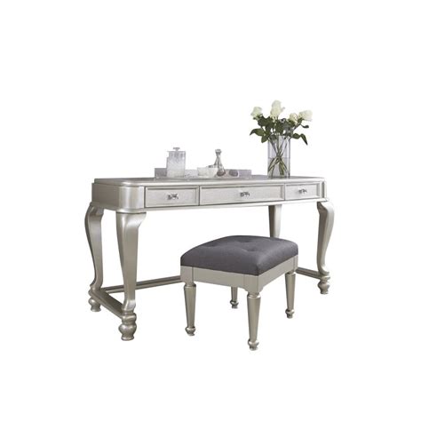 Ashley Furniture Coralayne 2 Piece Bedroom Vanity Set In Silver Cymax
