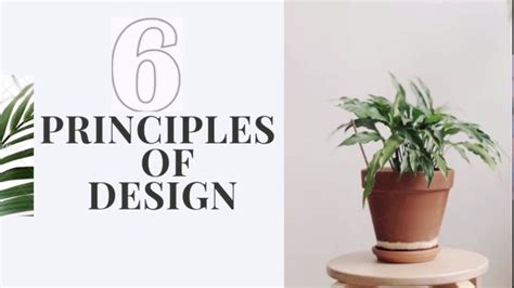 Top 6 Principles Of Design Home Decor Tips Youtube