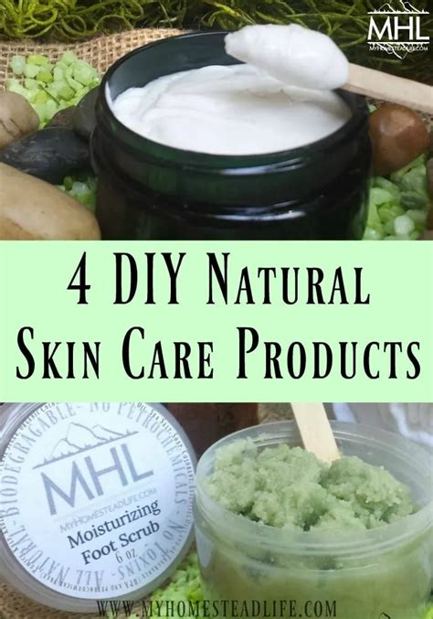 4 Diy Natural Skin Care Products My Homestead Life
