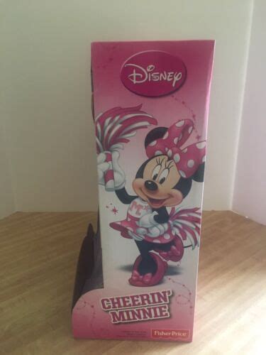 Fisher Price “disney Cheerin Minnie Mouse” New Factory Sealed Item