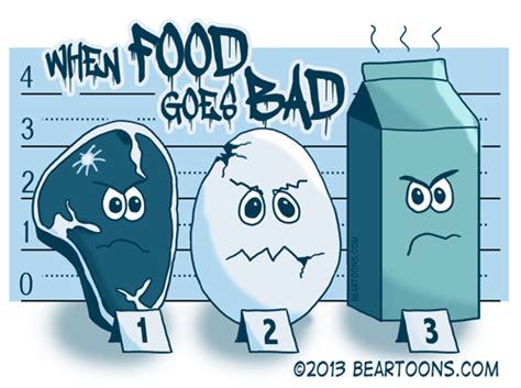 When Food Goes Bad Bearman Cartoons