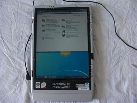 Anti Widescreen Windows Tablet Pc Fujitsu Siemens