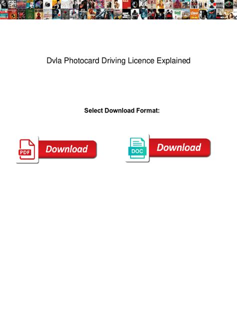 Fillable Online Dvla Photocard Driving Licence Explained Dvla
