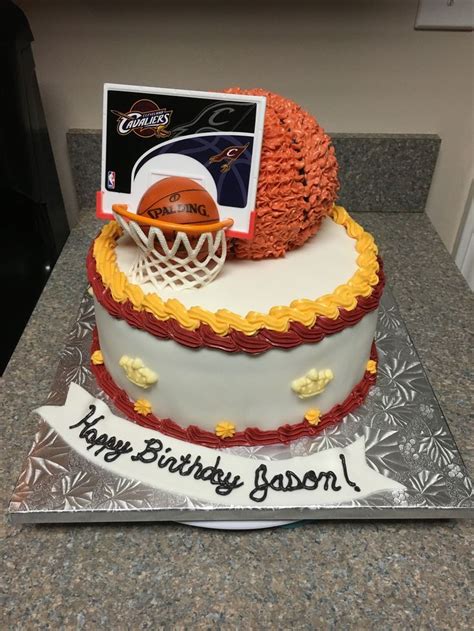 Lets Go Cavs Cleveland Cavaliers Cake Sports Themed Cakes Cake Themed Cakes