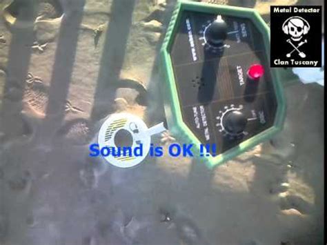 The metal detector did register a really strong signal at one point. Metal Detector Seben Deep Target 18 - YouTube