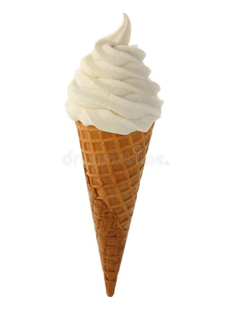 Soft Serve Ice Cream On White Background Soft Serve Ice Cream Isolated On White Sponsored