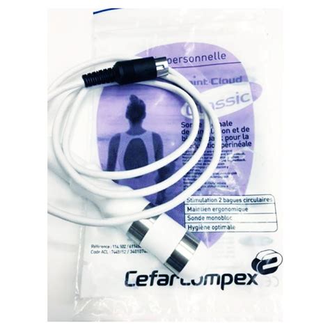 Le spl représente les droits des pharmaciens titulaires du luxembourg. CEFARCOMPEX Sonde SAINT CLOUD CLASSIC - Sonde Vaginale d ...