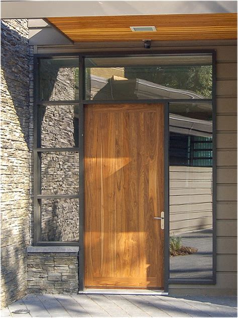 gambar  desain model pintu utama rumah minimalis terbaru dekor gaya
