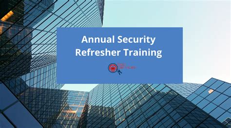 Annual Security Refresher Training Fso Services