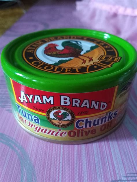 Dapatkan ayam brand tuna flakes in organic broth dan tuna chunks in organic extra virgin olive oil di kedai runcit dan pasar raya terpilih dengan harga rm6.60 bagi 150 gram setin. Ayam Brand Tuna Chunks in Organic Olive Oil reviews