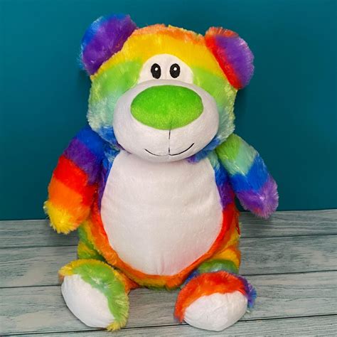 Cubbies Rainbow Teddy Bear Waddle Along