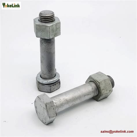 M16 Astm F3125m Grade A325m Hot Dipped Galvanized Steel Structural Bolt