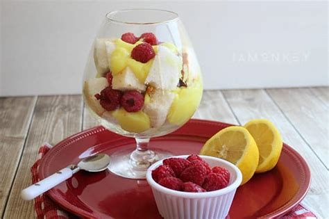 Lemon Raspberry Angel Food Cake Parfait Recipe Jamonkey