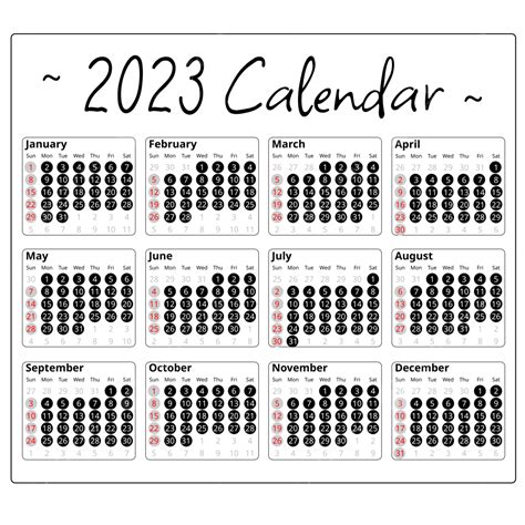 Lista 100 Imagen Calendario 2023 Y 2024 Para Imprimir Cena Hermosa