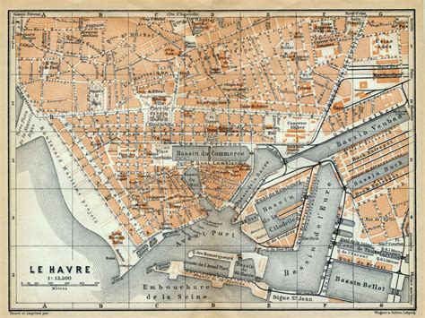 Suivante Le Havre France Bel Art City Maps Halifax Roadmap Plans