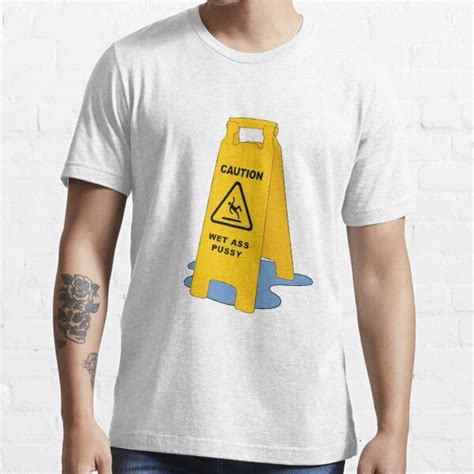 Caution Wap T Shirt For Sale By Acammarota Redbubble Wap T Shirts Wet Ass Pussy T