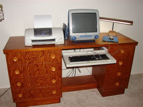 Virco 3000 series tablet arm combo with support. Computer desk/dresser combination | Flickr - Photo Sharing!