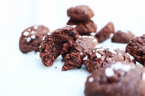 Double Chocolate Cookies With Sea Salt The Toasted Pine Nut