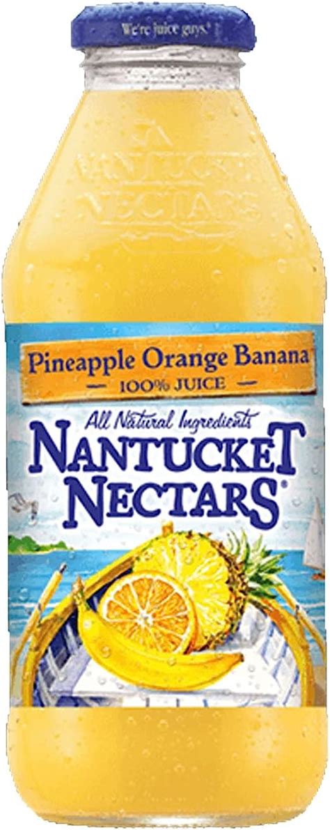 Nantucket Nectars Pineapple Orange Banana 159 Oz 6